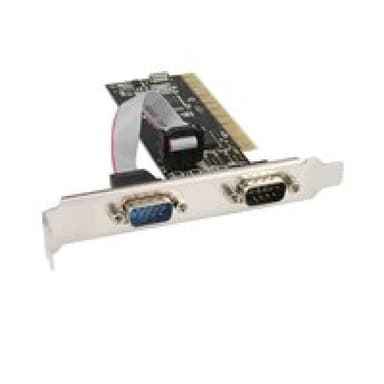 INLINE Schnittstellenkarte 2x 9pol seriell PCI