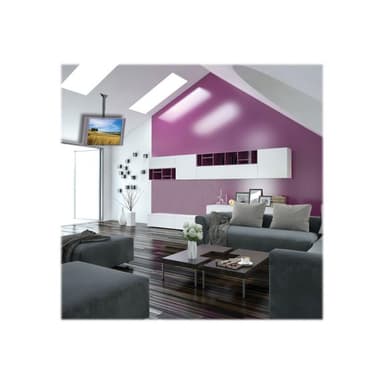 TECHLY Teleskop Uni. Deckenhalterung für 1LED LCD TV 32″-55″