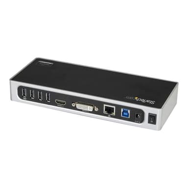 STARTECH.COM USB 3.0 Dual Monitor Dockingstation - USB auf HDMI - USB zu VGA oder DVI - USB 3.0 Dock