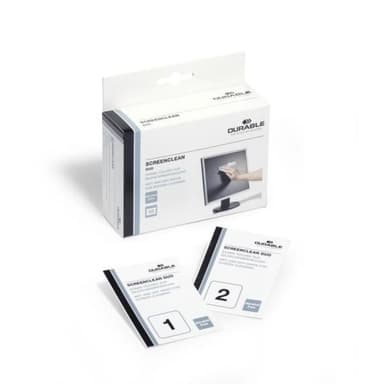 DURABLE Bildschirm-Reinigungstücher SCREENCLEAN DUO (5721-02)