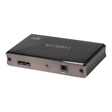 LOGILINK USB 3.0 HUB 4-port, Aluminium mit Überstromschutz
