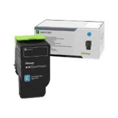 LEXMARK 78C0U20 Cyan Ultra High Yield Toner Cartridge