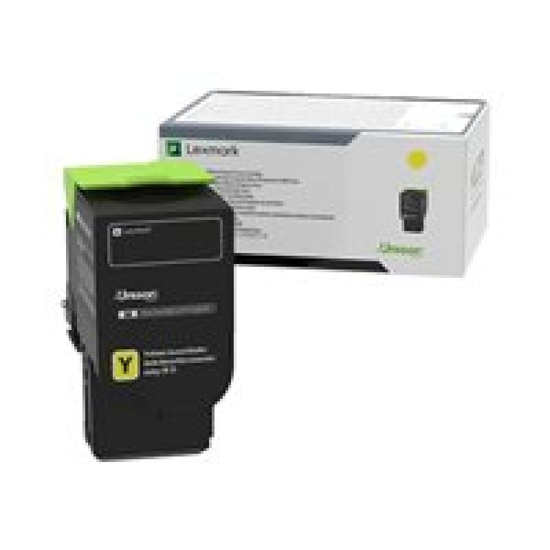 LEXMARK 78C0X40 Yellow Extra High Yield Toner Cartridge