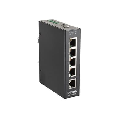 D-LINK 5-Port Unmanaged Layer2 Fast Ethernet Industrial Switch