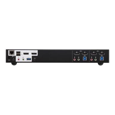 ATEN CS1942DP KVMP-Switch 2-fach, DisplayPort für 2 Displays 4K, USB 3.0, Audio