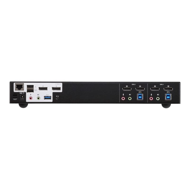 ATEN CS1942DP KVMP-Switch 2-fach, DisplayPort für 2 Displays 4K, USB 3.0, Audio