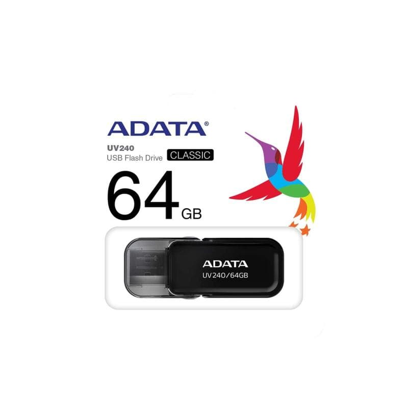A-DATA USB UV240 64GB Black Speichermedien