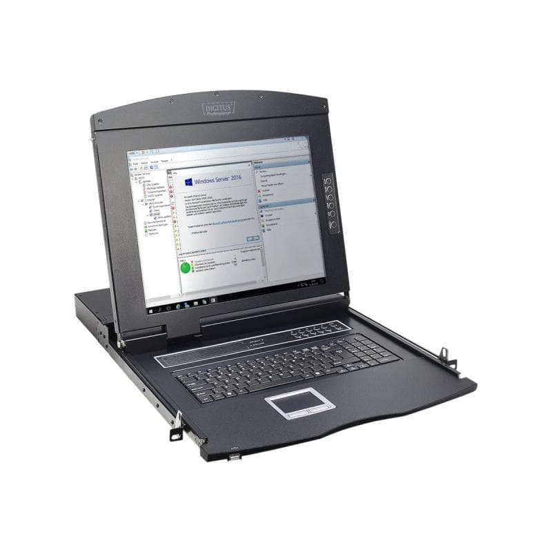 DIGITUS Konsole 17″TFT, 16 P.Touch.,IT