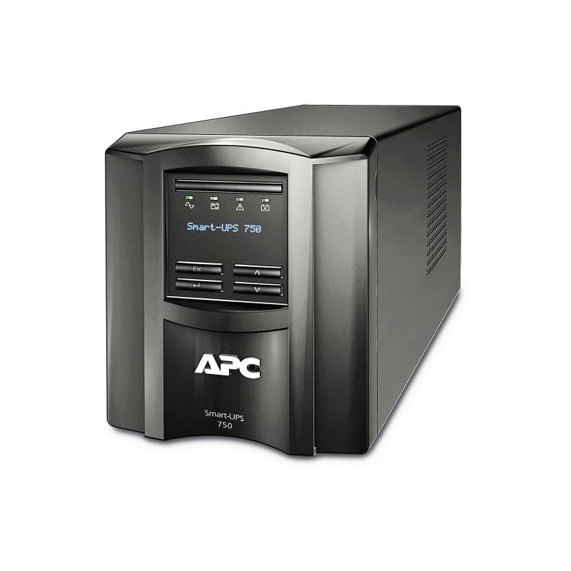 APC Smart-UPS 750VA LCD 230V Tower SmartSlot USB 5min Runtime 500W with SmartConnect