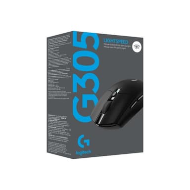 LOGITECH G305 - Maus - optisch - 6 Tasten - kabellos - LIGHTSPEED - kabelloser Empfänger (USB)
