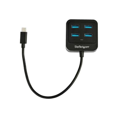 STARTECH.COM USB-C Hub 4 Port - USB Typ-C/ USB 3.1 Gen 2 Hub 10Gbit/s - Bus powered - USB Type-C Ver