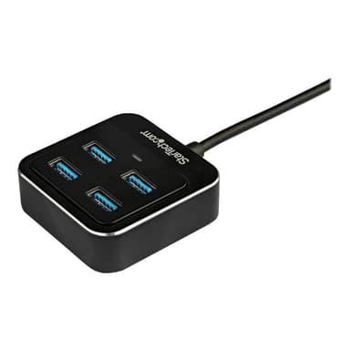 STARTECH.COM USB-C Hub 4 Port - USB Typ-C/ USB 3.1 Gen 2 Hub 10Gbit/s - Bus powered - USB Type-C Ver