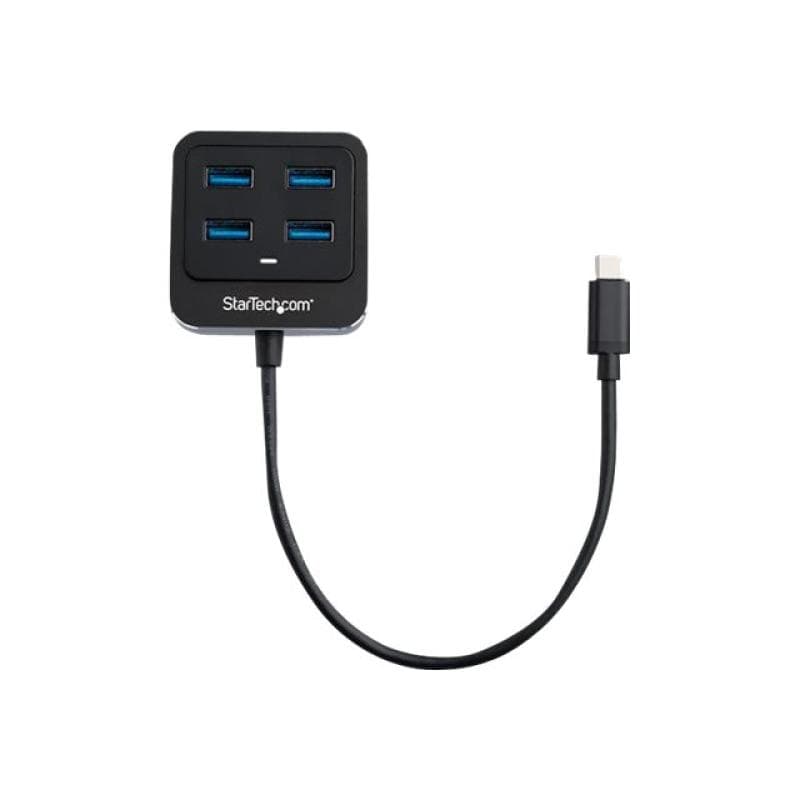 STARTECH.COM USB-C Hub 4 Port - USB Typ-C/ USB 3.1 Gen 2 Hub 10Gbit/s - Bus powered - USB Type-C Ver