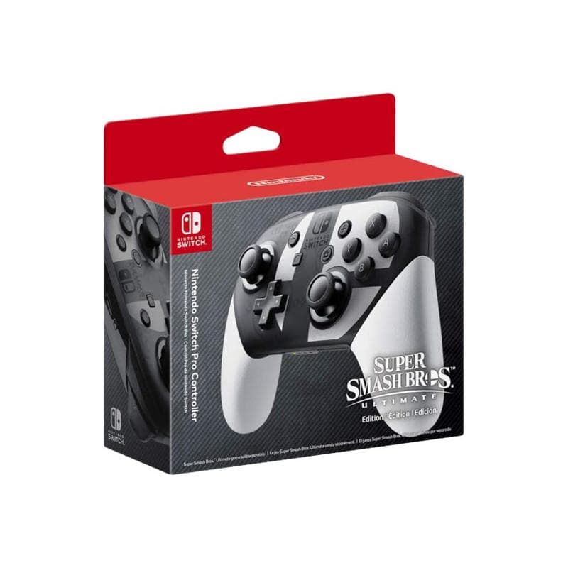 NINTENDO Switch Pro Controller Super Smash Bros. Ultimate Edit.