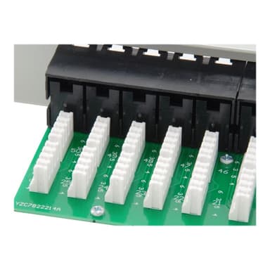 EQUIP Patchpanel 50x Cat3 19″ 1HE ISDN hellgrau