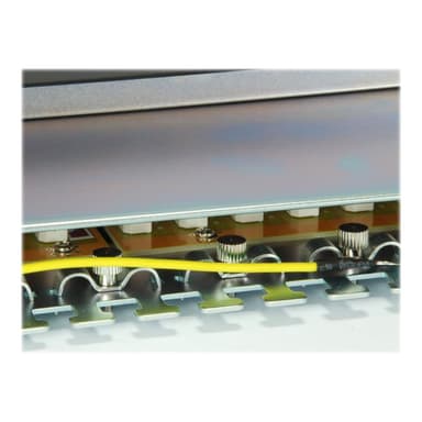 EQUIP Patchpanel 24x RJ45 Cat6A 19″ 1HE schwarz