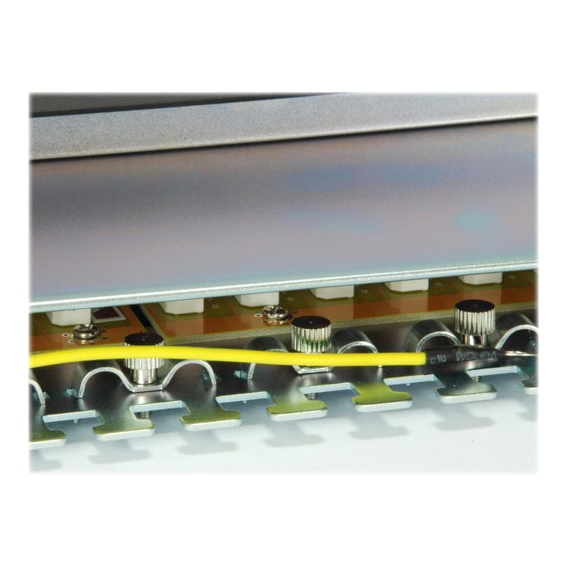 EQUIP Patchpanel 24x RJ45 Cat6A 19″ 1HE schwarz