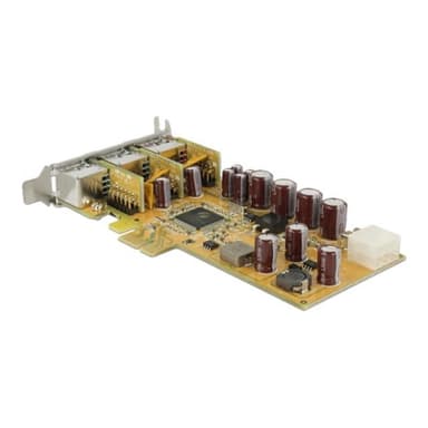 DELOCK PoweredUSB PCI Express Karte > 1 x 24 V + 2 x 12 V