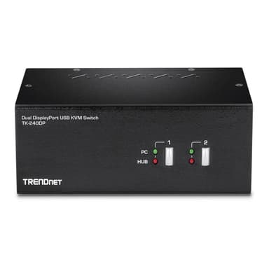 TRENDNET 2-PORT DISPLAY PORT KVM SWITCH