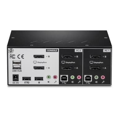 TRENDNET 2-PORT DISPLAY PORT KVM SWITCH