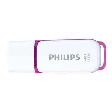 PHILIPS USB-Stick 64GB 3.0 USB Drive Snow super fast purple
