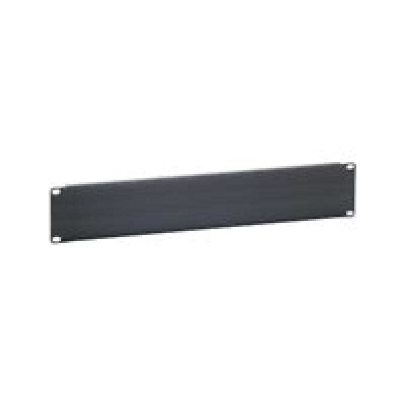 EQUIP Blende 19″ 2HE RAL 9005 schwarz