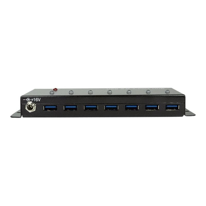 LOGILINK USB 3.0 HUB 7-port, Metall Industrieausführung