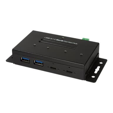 LOGILINK USB-C 3.1 HUB 4-port Combo Gen 2 Industrieausf.