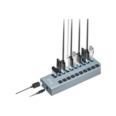 I-TEC USB 3.0 Chargi. 10Port+PoAdap. 48W | U3CHARGEHUB10