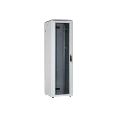 DIGITUS 32U Unique Netzwerkschrank 600x800mm Glastür Grau