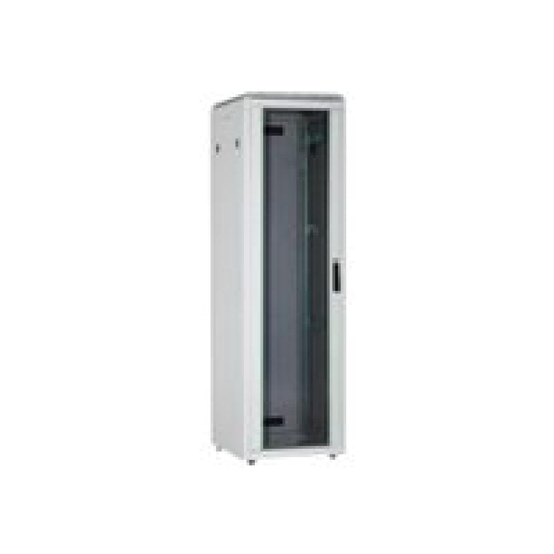 DIGITUS 32U Unique Netzwerkschrank 600x800mm Glastür Grau