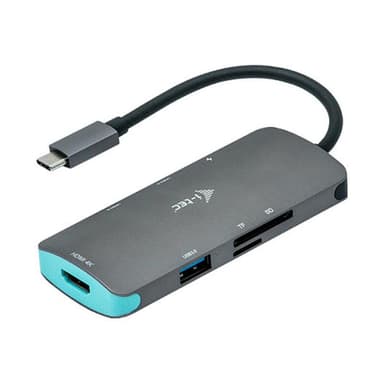 I-TEC USB-C Metal Nano Dock 4K HDMI und PD 60 Watt