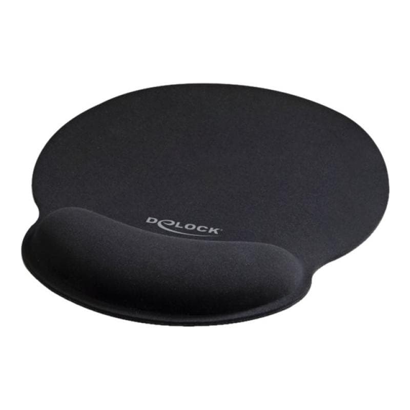 DELOCK Ergonomisches Mauspad mit Gel Handballenauflage (12559)