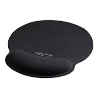 DELOCK Ergonomisches Mauspad mit Gel Handballenauflage (12559)