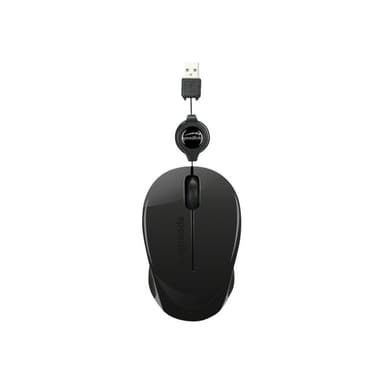 SPEED-LINK Beenie Maus USB 1200 DPI Ambidextrous Black (SL-610012-BK)