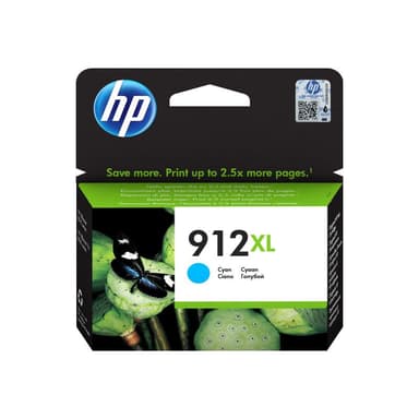 HP 912XL High Yield Cyan Original Ink Cartridge