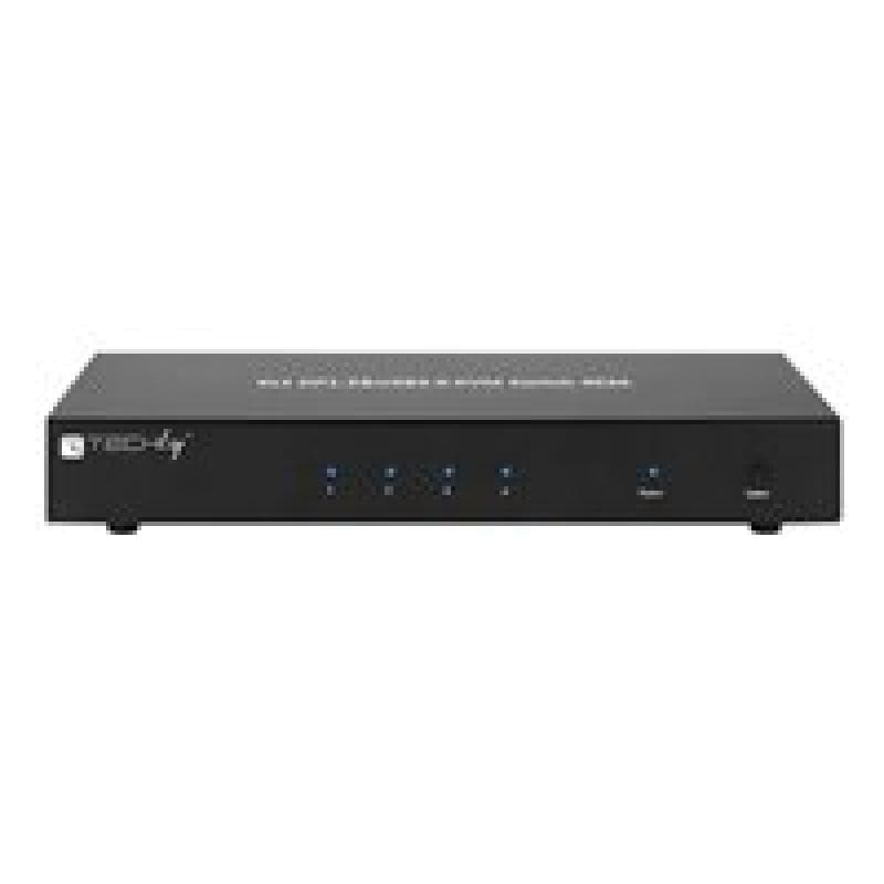 TECHLY KVM Switch, 4 Port, Display Port 1.2