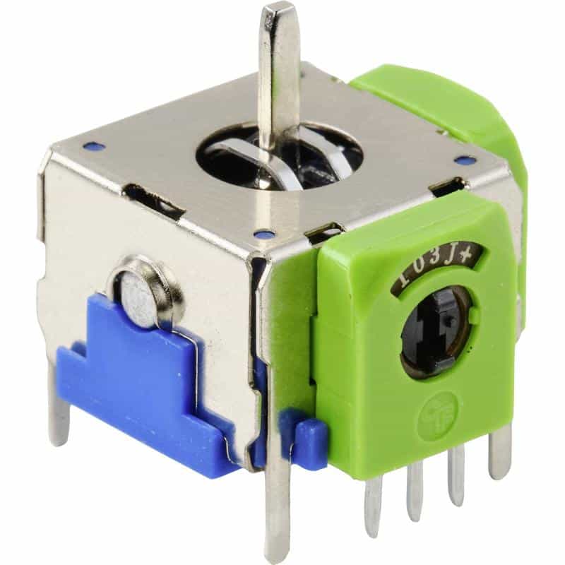 TRU COMPONENTS Joystick 12 V/DC Metallhebel gerade Lötpins TRU COMPONENTS 98002C2 1 St. TRU COMPONENTS Joystick 12 V/DC Metallhebel gerade Lötpins TRU COMPONENTS 98002C2 1 St.