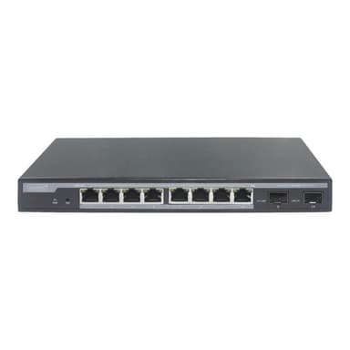 DIGITUS L2 managed 8-Port Gigabit PoE-Switch + 2 SFP