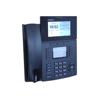 AGFEO Systemtelefon ST56 IP SENSORfon silber