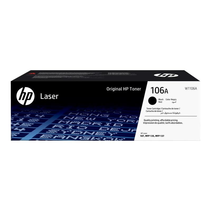 HP 106A Black Original Laser Toner Cartr