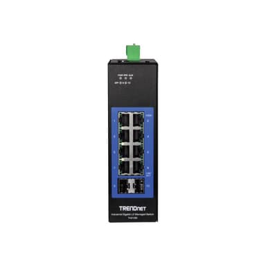 TRENDNET 10-PORT IND.GB L2 MGD SWITCH