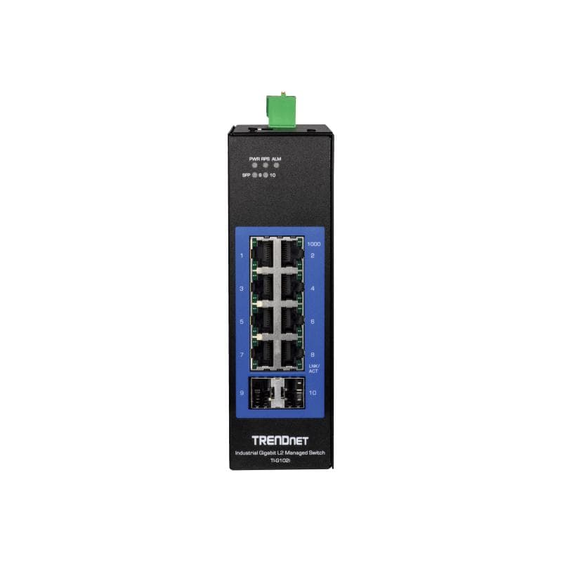 TRENDNET 10-PORT IND.GB L2 MGD SWITCH
