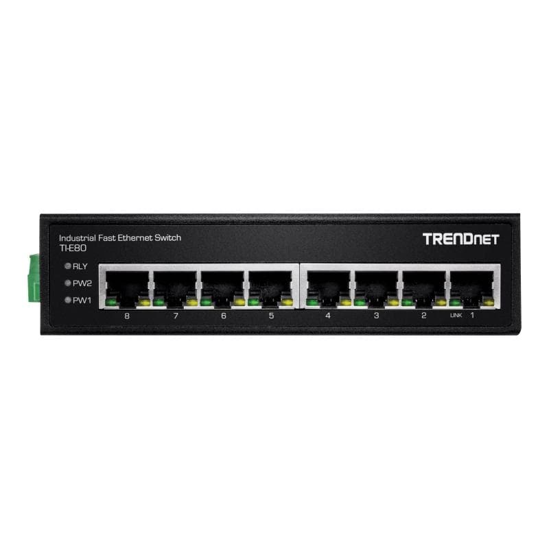 TRENDNET 8-PORT IND.FAST ETH SWITCH