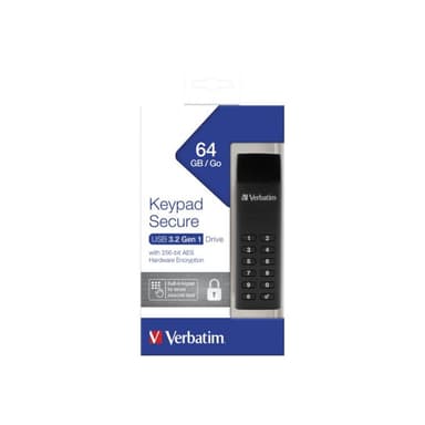 VERBATIM Flash USB 3.0 64GB Verbatim Secure Keypad