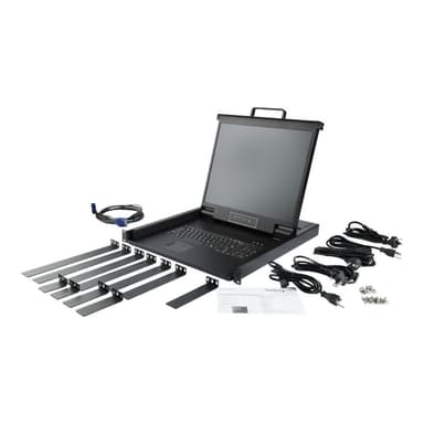 STARTECH.COM 1U SINGLE PORT KVM CONSOLE FOR
