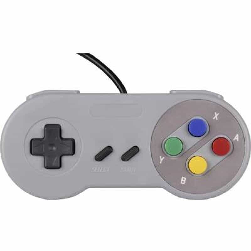JOY-IT Gamepad SNES Design Gamepad Raspberry Pi, universal Grau (SBC-GAMEPAD-SNES) JOY-IT Gamepad SNES Design Gamepad Raspberry Pi, universal Grau (SBC-GAMEPAD-SNES)