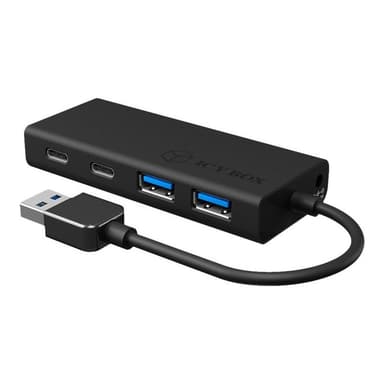 RAIDSONIC USB 3.0 Hub Type-A zu 2x Type-C und 2x Type-A USB Anschlüssen (IB-HUB1426-U3)
