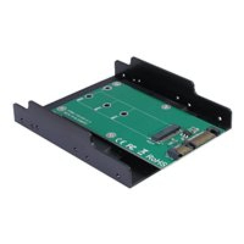 INTERTECH Inter-Tech KT001B | Trägerrahmen (Direkt) für mSATA Festpl.