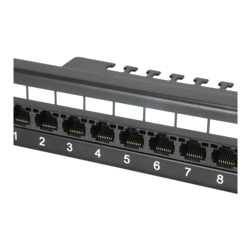EQUIP Patchpanel 24x RJ45 Cat6 1HE UTP 19″